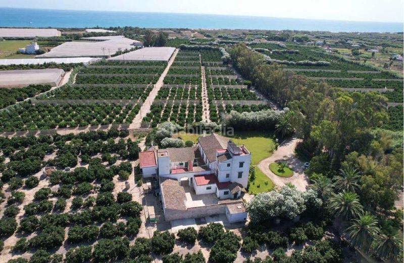 Foto f01d56cd-2bf1-409f-bebe-096f78eb2951. Masía espectacular finca señorial con gran terreno de 24 hectáreas en primera línea de playa en Cullera