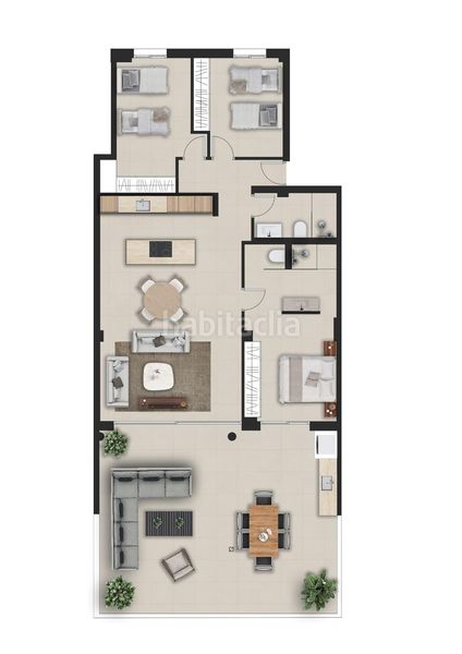Foto a39be3c1-0743-44a6-ae9a-c5996d6d0699. Apartament amb calefacció aparcament piscina a Pedreguer
