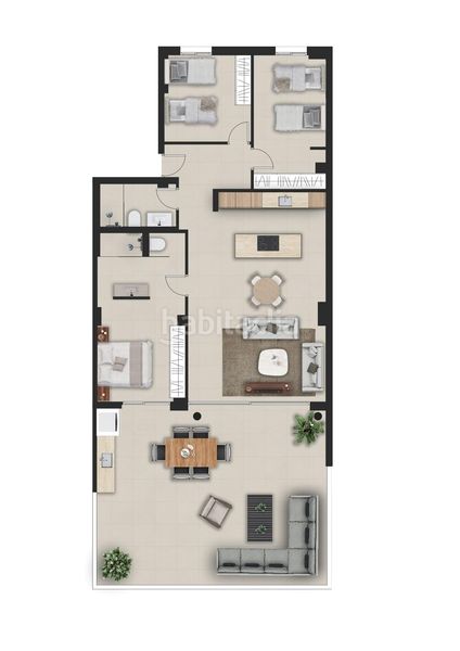 Foto aef942dc-f718-4634-92df-d294c627665c. Apartament amb calefacció aparcament piscina a Pedreguer