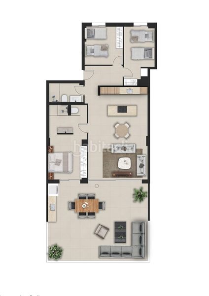 Foto f64fa035-92ca-4ed3-ae10-e4caf582828e. Apartament amb calefacció aparcament piscina a Pedreguer