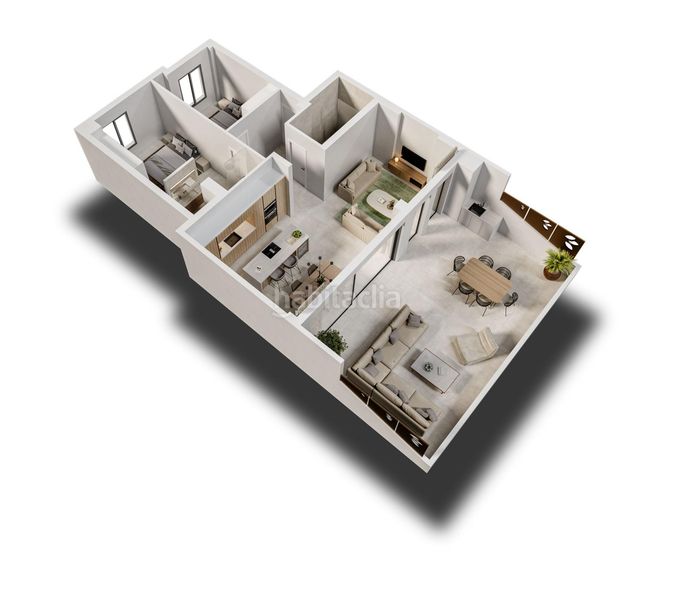 Foto ffb0c444-cd30-42d9-bb64-34d4af75809d. Apartament amb calefacció aparcament piscina a Pedreguer