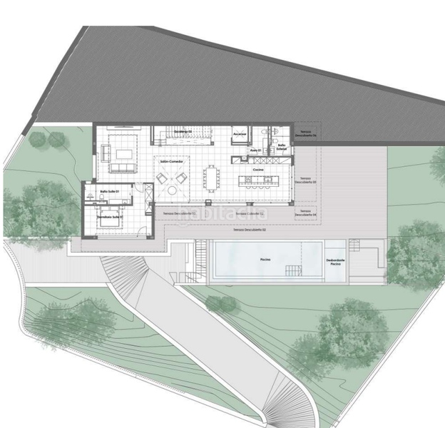 Foto 0df127f6-b2d9-463f-a1ee-00367f3d395e. Xalet amb piscina a Altea hills Altea