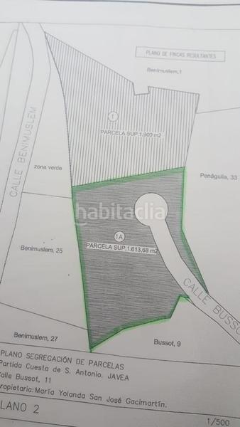 Foto 7230fd79-08ef-4d54-88c9-ae43b40e5fe3. Terreno residencial en Puerto Xàbia