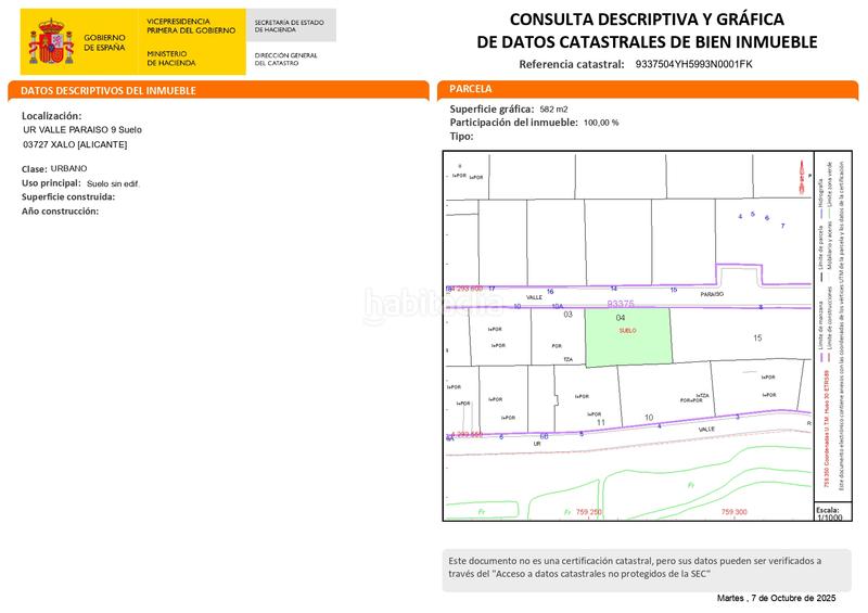 Foto 5db7f9f1-89f9-4cf1-9750-1afc5b307e81. Terreno residenziale in Xaló