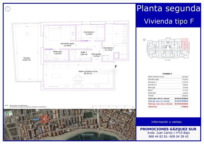 Foto 15313c35-6042-469c-b09d-d92b073c2a75. Apartament amb aparcament piscina a El Rubial Águilas