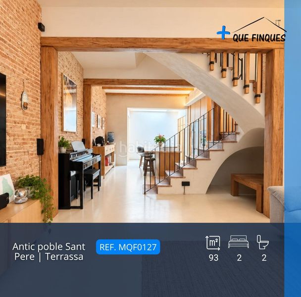 Foto a2035f8c-4b4c-42f1-9f54-ada8e2f601ff. Casa amb calefacció a Vallparadís - Antic Poble de Sant Pere Terrassa