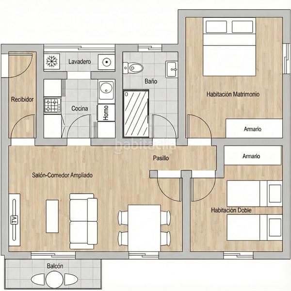 Foto 67922309-e7a8-4753-9e3c-912b6ce6f686. Etagenwohnung in Trinitat Nova Barcelona