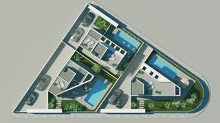 Casa a Aguas Nuevas. Villa de nueva construcción con piscina en torrevieja