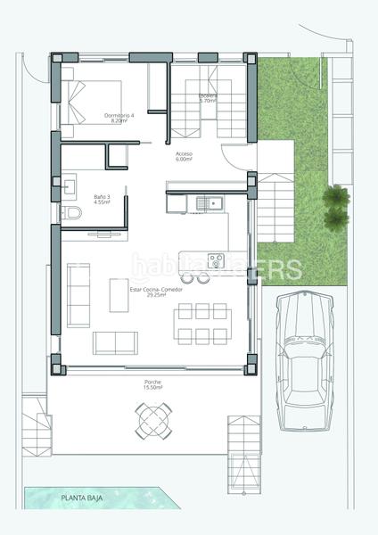 Foto c64831ae-f336-4149-813f-2a8c6793b12f. Casa amb calefacció aparcament piscina a Los Europeos Torrevieja