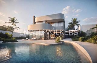 House in Los Peñascos-El Salero-Los Imbernones. Villa de lujo moderna y nueva con piscina en san pedro del pinat