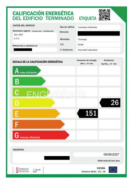 Foto a0b2b9ea-12dc-4caa-a45c-3ff0833c1e93. Casa adosada exclusivo dúplex pareado con piscina comunitaria en los balcones, en Torrevieja