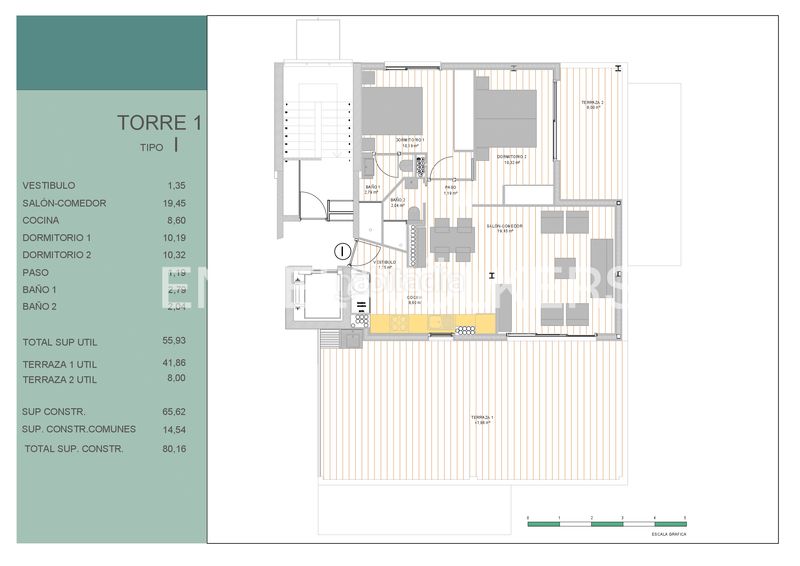Foto 5830527e-5449-4dad-bbea-63583a32e702. Flat with heating parking pool in Puerto Deportivo Guardamar del Segura