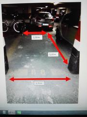 Aparcament cotxe a Avinguda d'aragó 27. Plaza garaje para coche pequeño