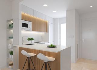 Apartament a Canuta. Apartamento de obra nueva en venta en la manzanera, calpe