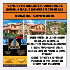 Chalet  Barrio sierra 37i. Nueva promoción de 6 chalets pareados en liandres, junto a comil