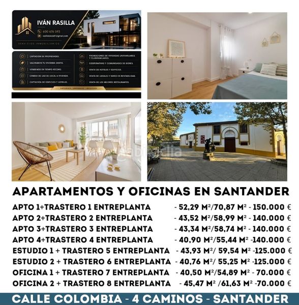 Foto bd648e5b-7d38-4b55-b1b6-8b18970ea8dd. Loft amb calefacció a Cuatro Caminos Santander