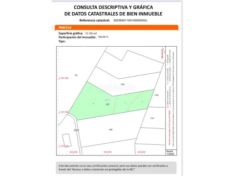 Foto 5880b024-1f76-459c-a760-607c0222cc46. Finca rústica a calle sierra espuña anexo balsa grande 3 s/n a Totana