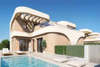 Chalet à Daya Nueva. Villa de obra nueva en daya nueva
