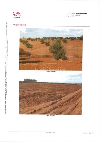 Foto 82118f49-9a87-4bce-864e-b1556dd5a4ff. Fondo rustico in n/a in pedanías de Badajoz Badajoz