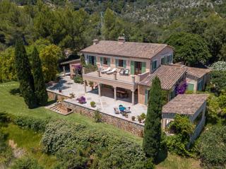 Bauernhof in Pollença Poble. Villa de campo con licencia etv y vistas a la montaña en venta e