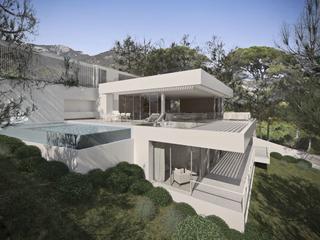 Finca rústica a Es Camp de Mar. Parcela en ladera en venta en la codiciada zona residencial de c