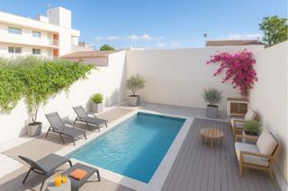 Masia a Sa Pobla. Preciosa casa reformada en venta con enorme jardín en sa pobla,