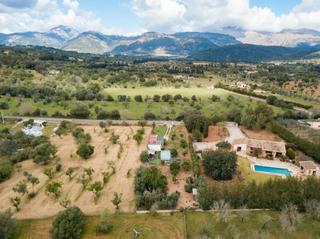 Finca rústica a Campanet. Solar rústico con proyecto y licencia en venta en campanet, mall
