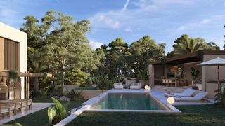 Chalet in Santa Ponça. Moderne villa im bau mit teilweisem meerblick zum verkauf in san