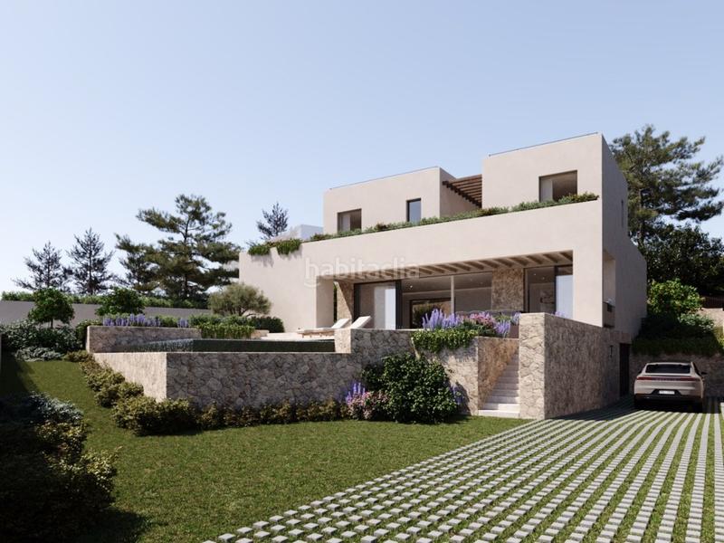 Foto 20aaa7fb-6fb8-48ea-b0c5-94be0be83f7e. Finca rústica solar con proyecto básico y licencia para villa familiar moderna en venta en cas catala, mallorca en Calvià