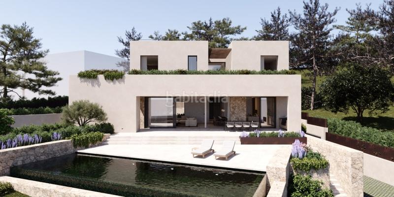 Foto 68adcc87-4716-4e2d-82d3-c8894ece2c9d. Finca rústica solar con proyecto básico y licencia para villa familiar moderna en venta en cas catala, mallorca en Calvià