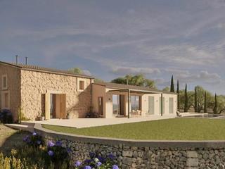 Country house in Gran Via de Colom. Finca de nueva construcción con vistas panorámicas en venta en i