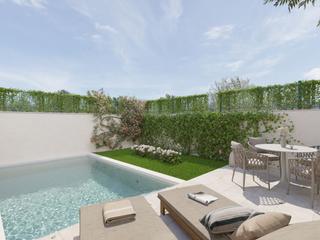 Mas à Sencelles. Elegante casa de pueblo con piscina privada en venta en sencelle