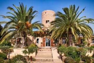 Bauernhof in Felanitx Poble. Molino histórico rodeado de un jardín paradisíaco con vistas al