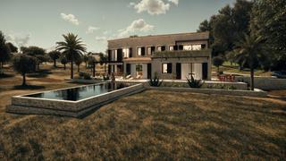 Finca rústica a Selva. Parcela rural con proyecto de chalet en venta en selva, mallorca