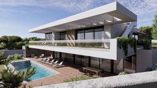 Chalet in Cala Vinyes. Increíble proyecto de nueva villa de lujo en venta en la suroest