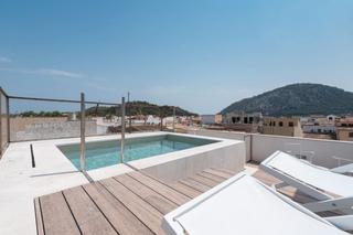 Masía en Pollença Poble. Casa de diseño sostenible en venta en el corazón de pollença, no