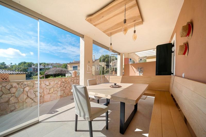 Foto c8d64650-ef7b-4b26-8615-7cf54def6f7c. Doppelhaus mit heizung parking pool in Es Camp de Mar Andratx