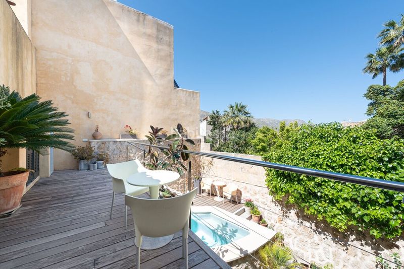 Foto 05b0ba01-fdf4-46e7-956a-ff5cc731fa43. Masia amb calefacció piscina a Pollença poble Pollença