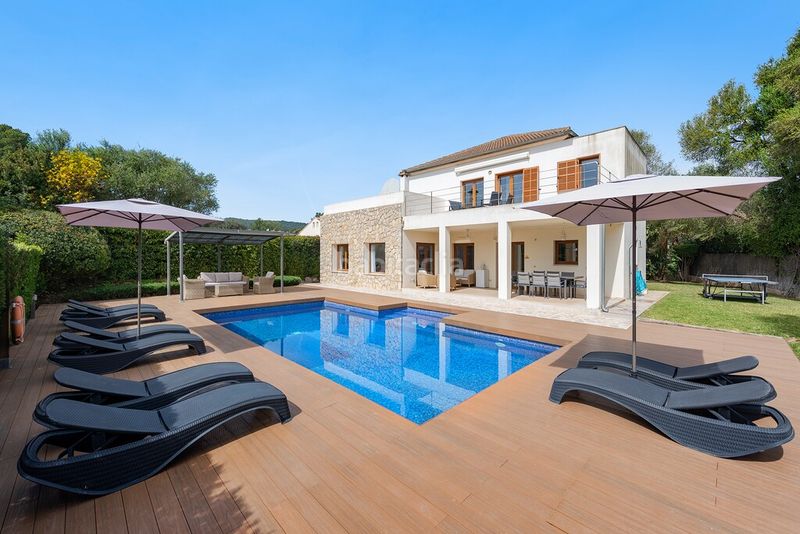 Foto 79ddd65d-cf56-4930-9faa-27893abdd1b8. Xalet amb aparcament piscina a Pollença poble Pollença