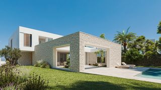 Chalet in Sol de Mallorca. Villa contemporánea de nueva construcción en venta en sol de mal