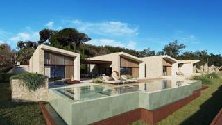Chalet à Bacarés-Manresa-Bonaire. Exclusivo proyecto de villa frente al mar en venta en alcudia, m