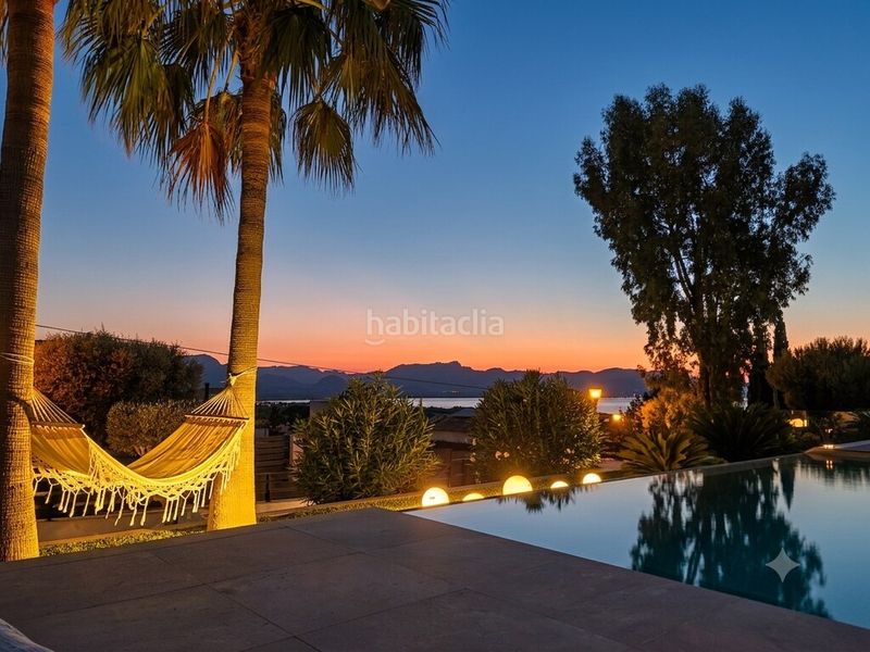 Foto 67bea647-c461-4c69-84fc-99b4b1dc6e55. Chalet elegante villa costera con vistas al mar en venta en bonaire, al norte de mallorca en Alcúdia
