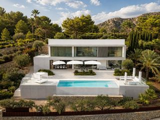 Xalet a Bacarés-Manresa-Bonaire. Espectacular villa con vistas al mar en venta en bon aire, norte