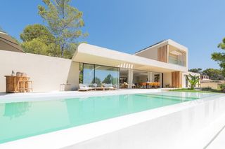Chalet in Bunyola. Villa de diseño de obra nueva en venta en bunyola, noroeste de m