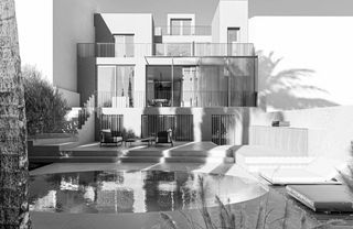 Xalet a El Terreno. Nueva casa de inspiración sueca con piscina en venta en el terre