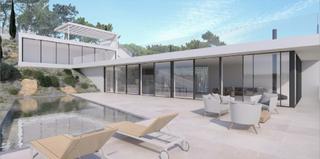 Xalet a Costa d´en Blanes. Moderna villa en venta en la exclusiva zona residencial de costa