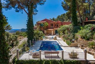 Country house in El Secar de la Real. Increíble villa con vistas al mar en venta en establiments, palm