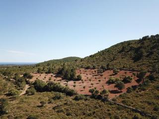 Finca rústica a Cala Magrana-Cala Anguila-Cala Mendia. Magnífica finca rústica con vistas al mar y a la montaña en vent