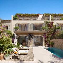 Mas à Santa María del Camí. Casa de pueblo meticulosamente reformada con piscina en venta en