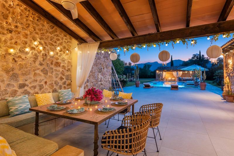 Foto 2dc0ba94-20cc-4153-b254-e50334135b5f. Masía casa de campo con impresionantes vistas panorámicas en venta en pollensa, mallorca en Pollença
